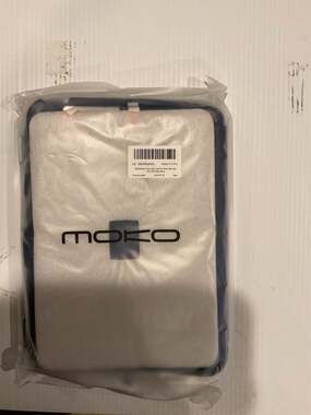 MoKo Slim Clear Back Case for iPad 10th Generation 10.9 inch 2022, Navy Blue